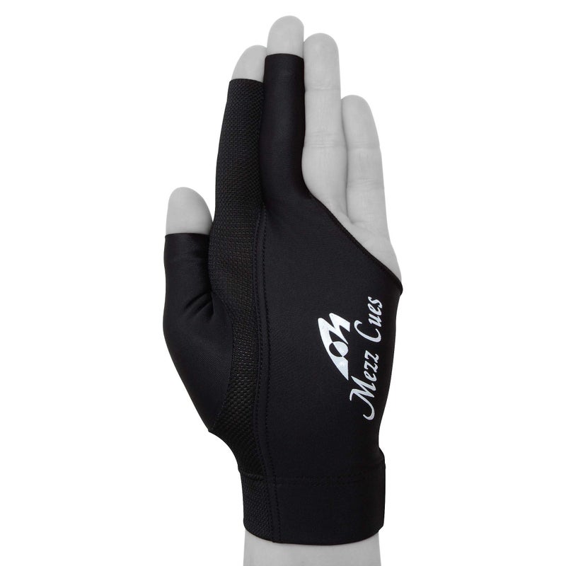 MEZZ Premium Billiard Glove - Fits Either Hand (Large/X-Large, Black) - Image 3